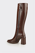 Brown Leather Women's Heellu Tall Boot