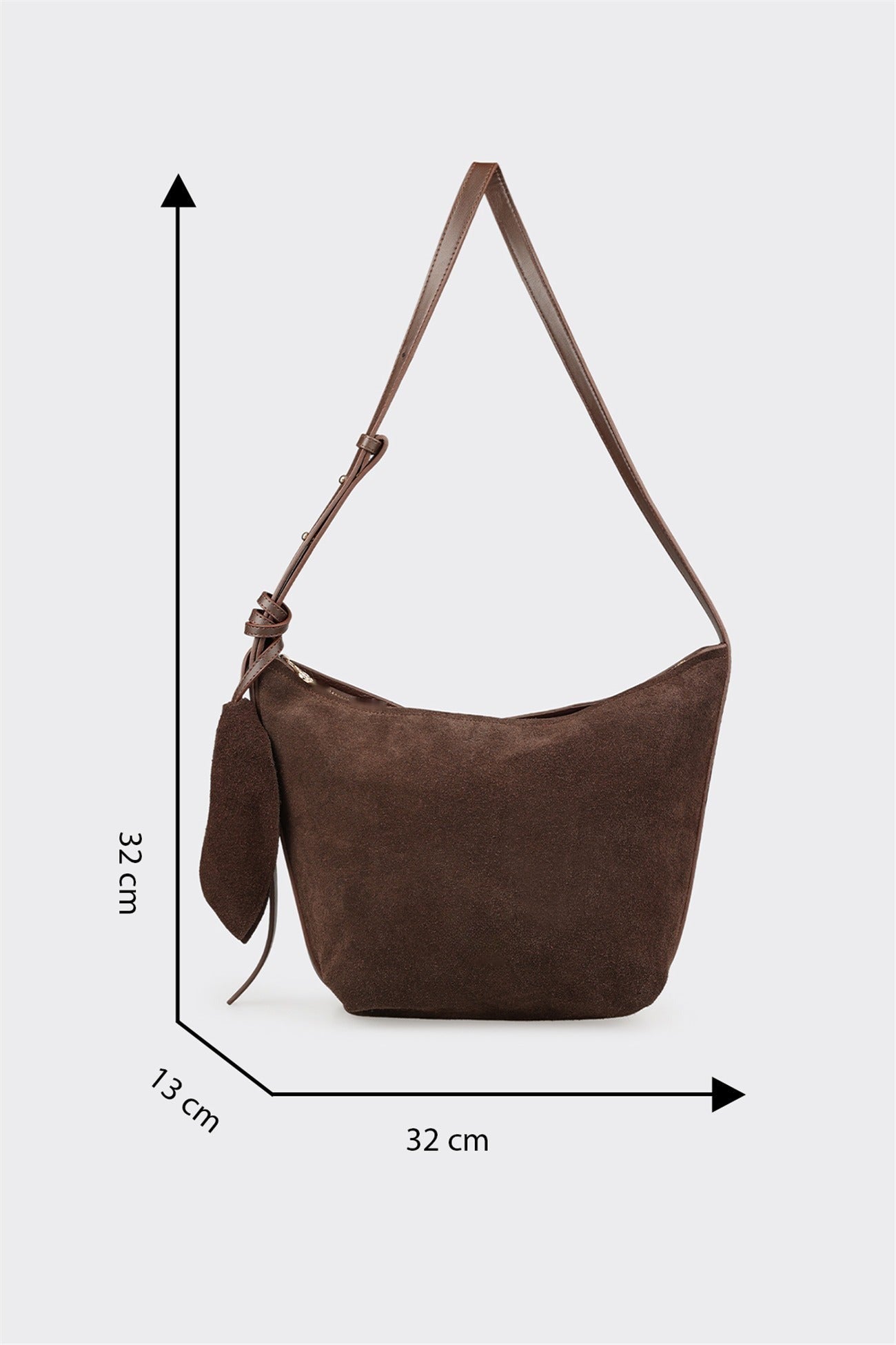 Brown Women's Crossbody Bag