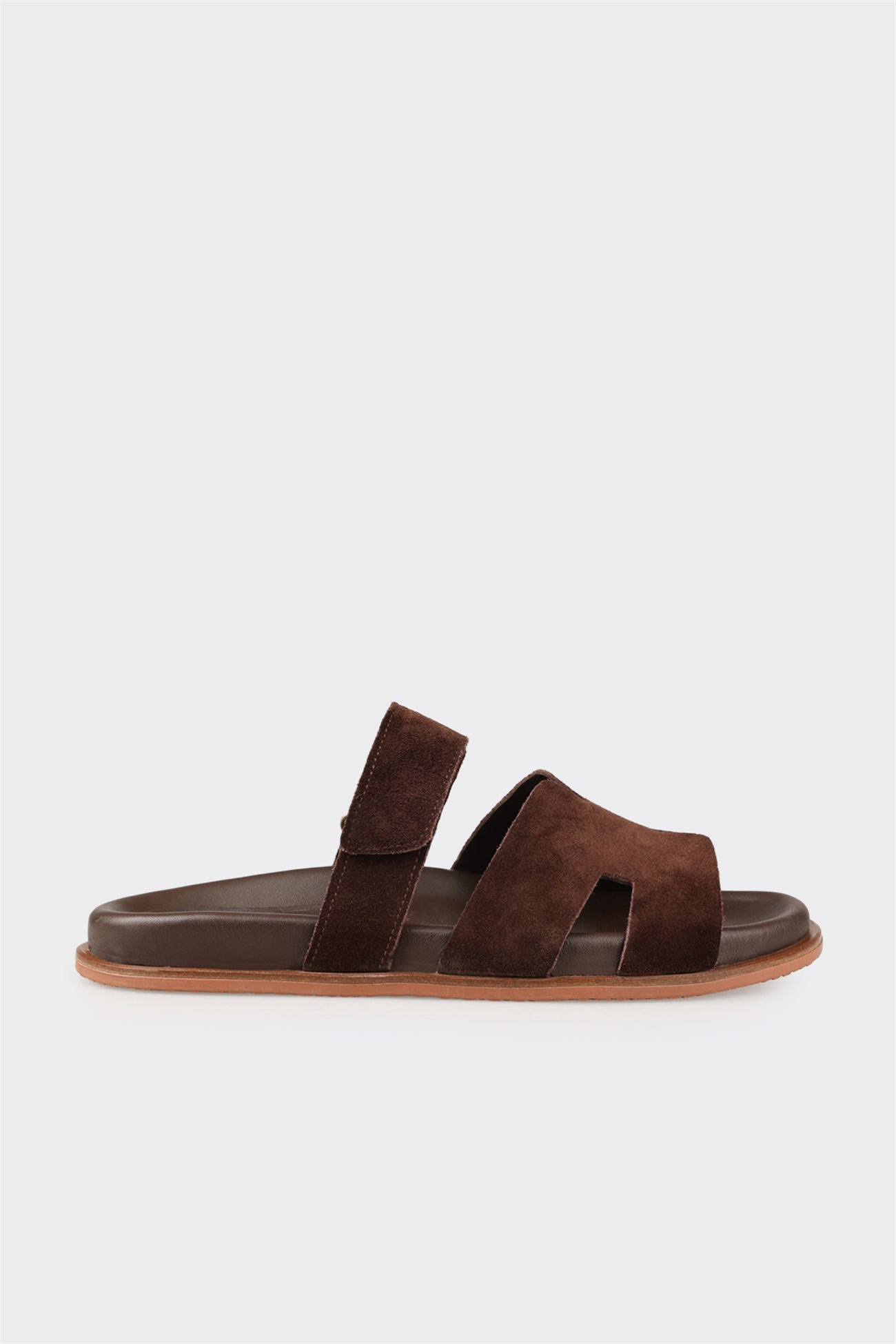 Brown Women's Flat Mule