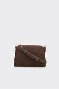 Brown Women's Mini Crossbody Bag