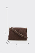 Brown Women's Mini Crossbody Bag