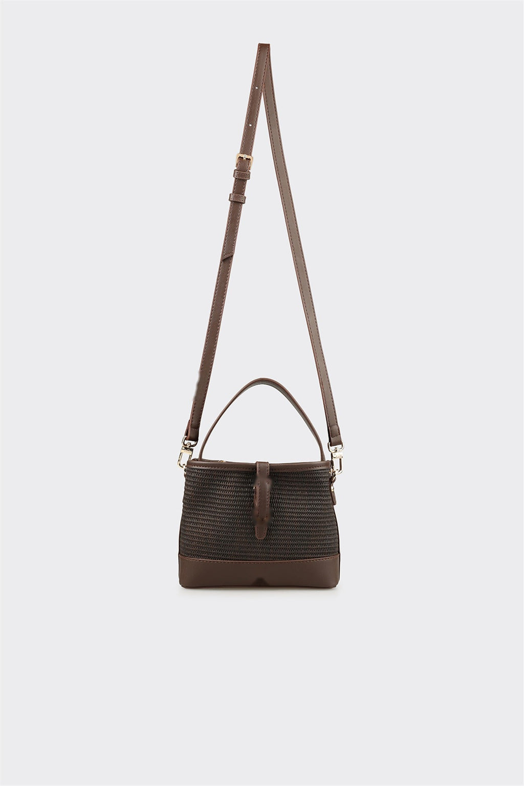 Brown Women's Mini Handbag