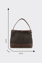 Brown Women's Mini Handbag