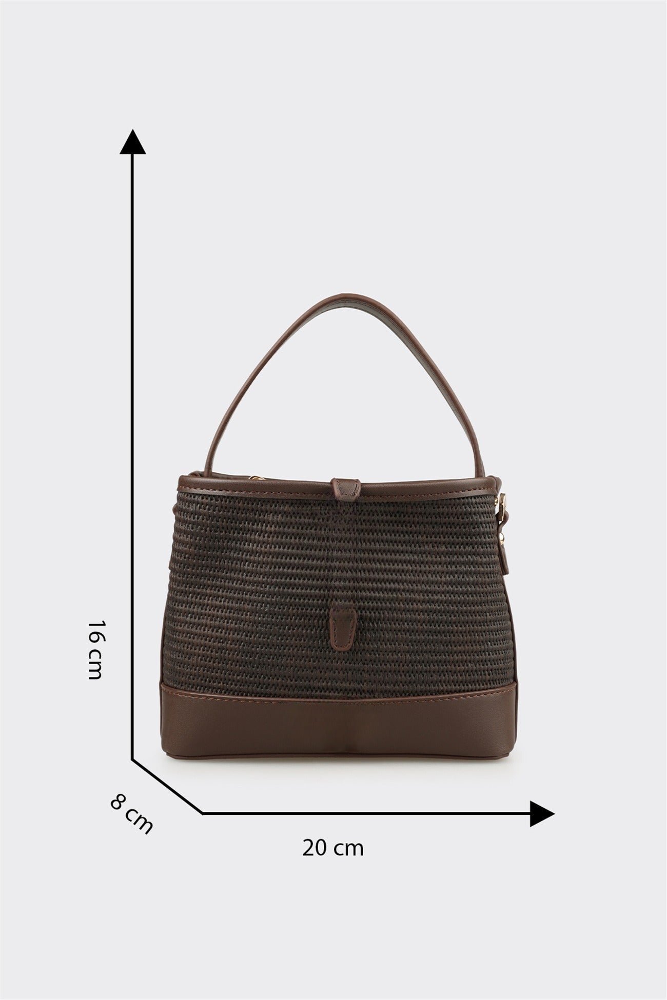 Brown Women's Mini Handbag