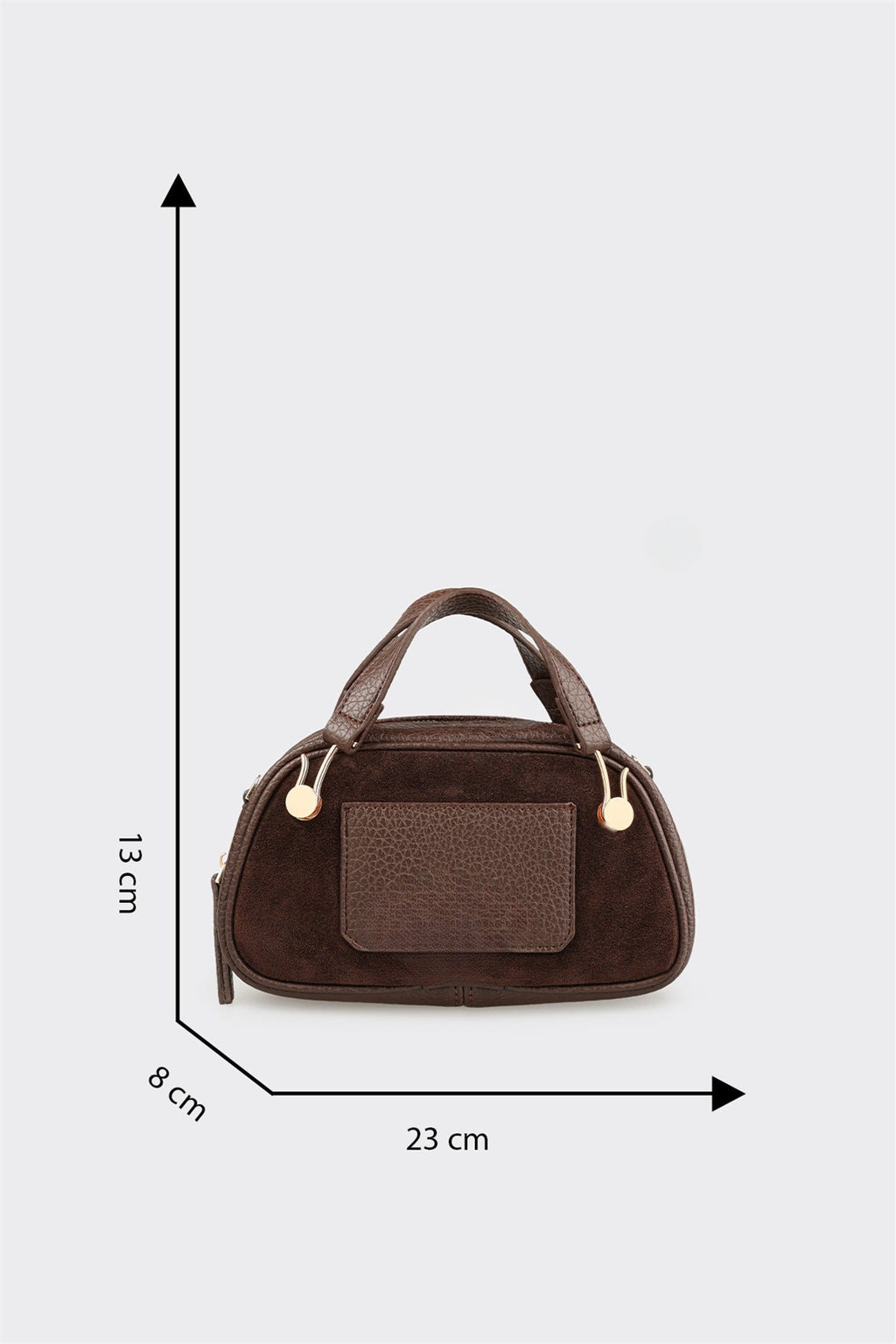 Brown Women's Mini Handbag