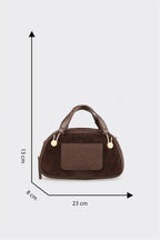 Brown Women's Mini Handbag