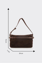 Brown Women's Mini Shoulder Bag