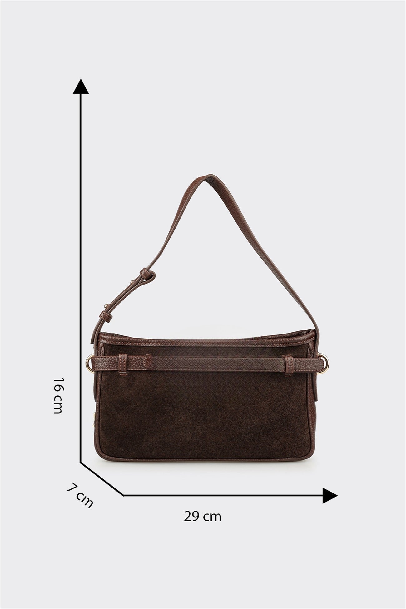 Brown Women's Mini Shoulder Bag