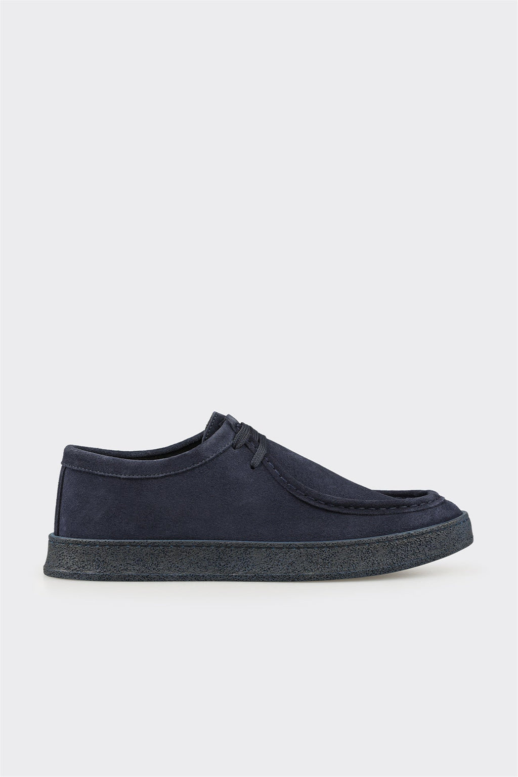 Navy Leather Men's Sneaker