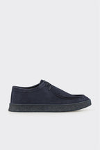 Navy Leather Men's Sneaker