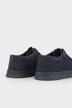 Navy Leather Men's Sneaker