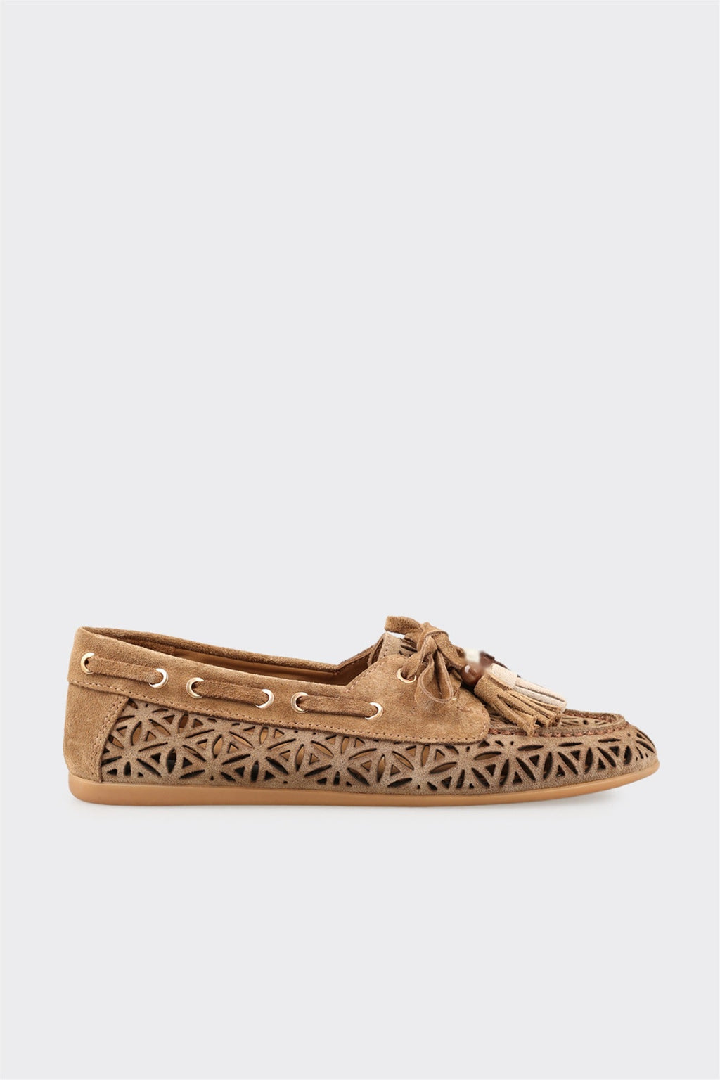 Natural Leather Women's Casual Shoe