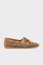 Natural Leather Women's Casual Shoe