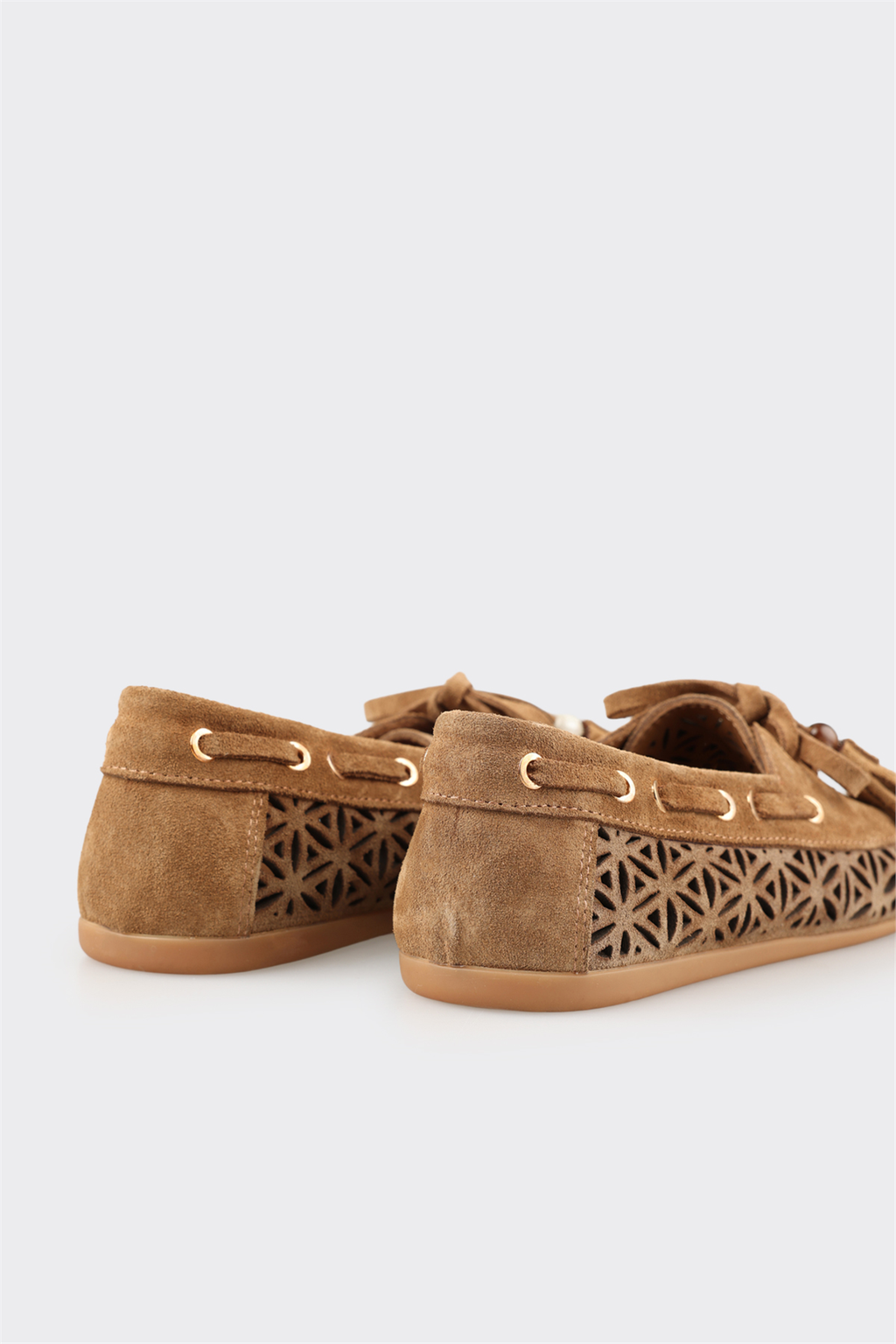 Natural Leather Women's Casual Shoe