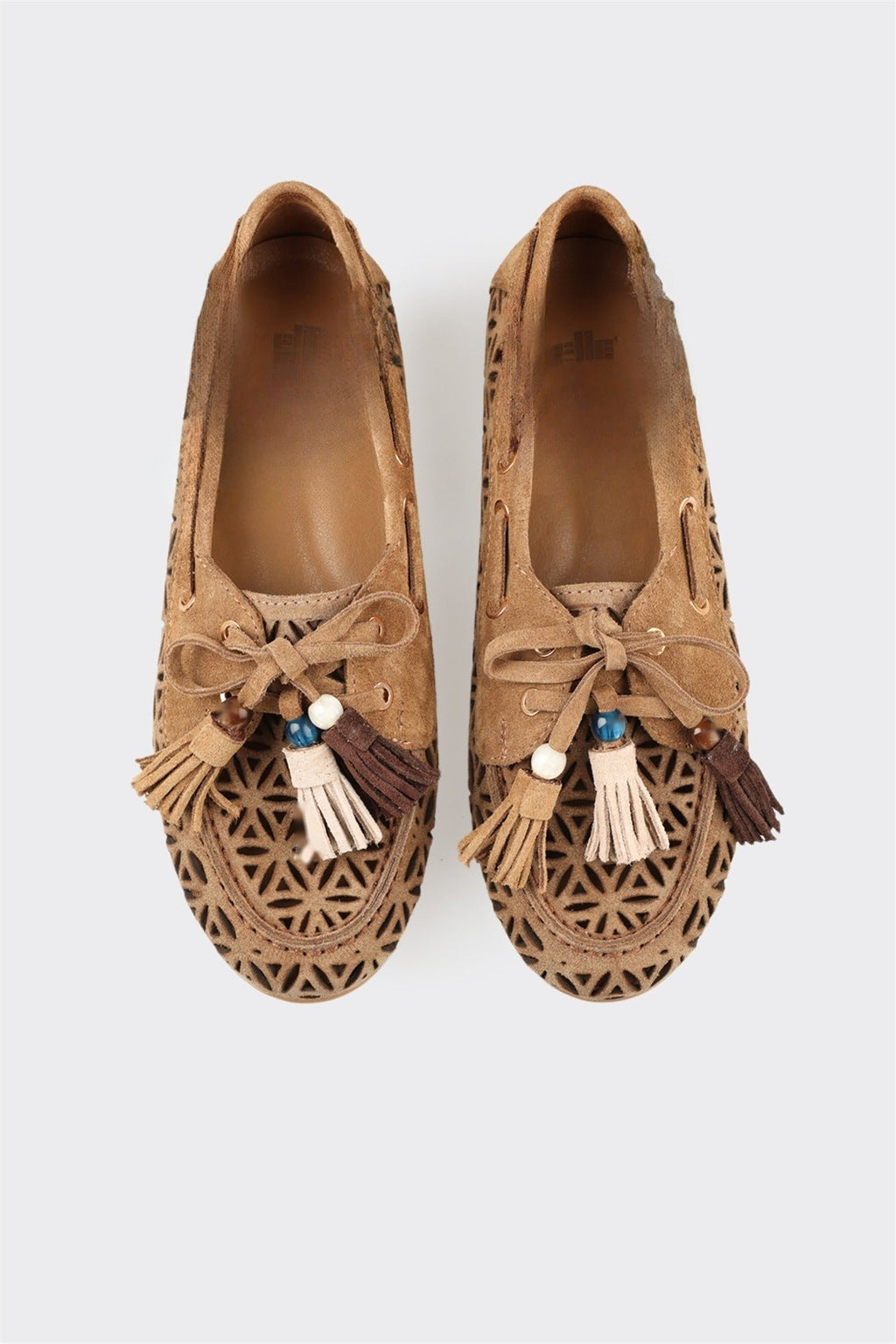 Natural Leather Women's Casual Shoe