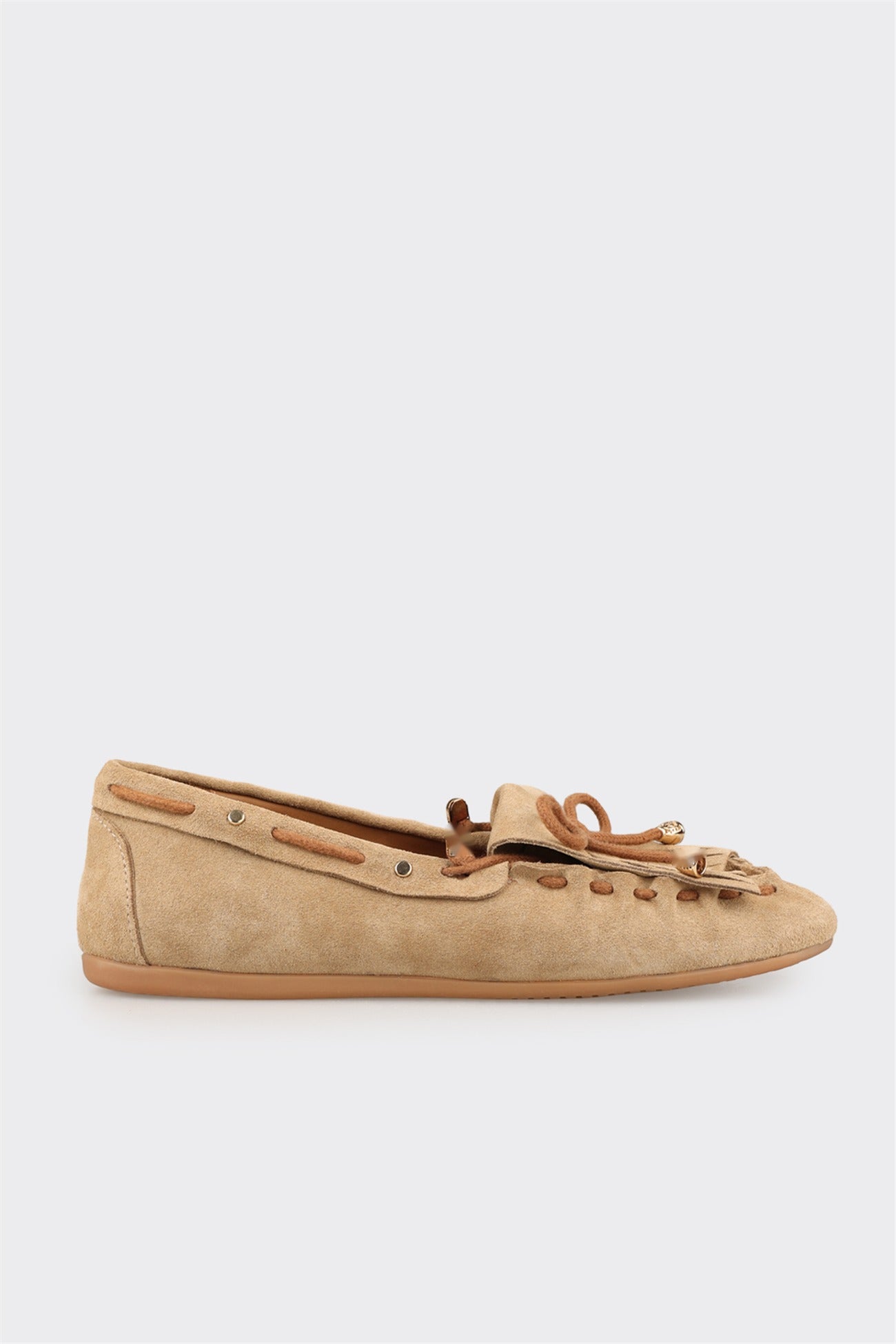 Natural Leather Women's Casual Shoe