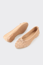 Natural Leather Women's Casual Shoe