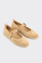 Natural Leather Women's Casual Shoe