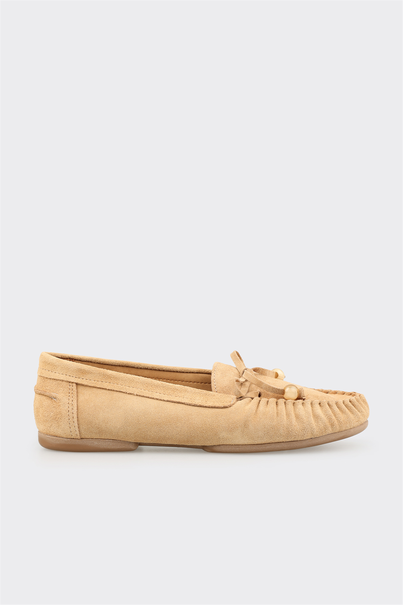 Natural Leather Women's Casual Shoe