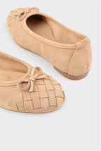 Natural Leather Women's Casual Shoe