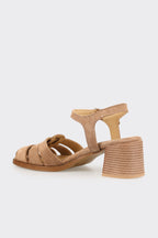 Natural Leather Women's Sandal