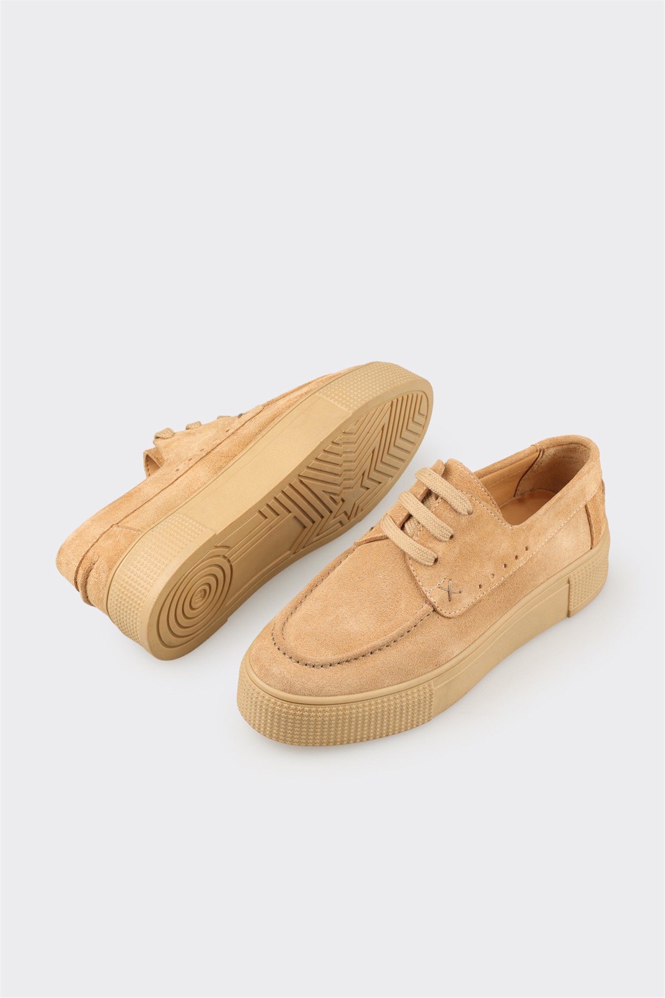 Natural Leather Women's Sneaker