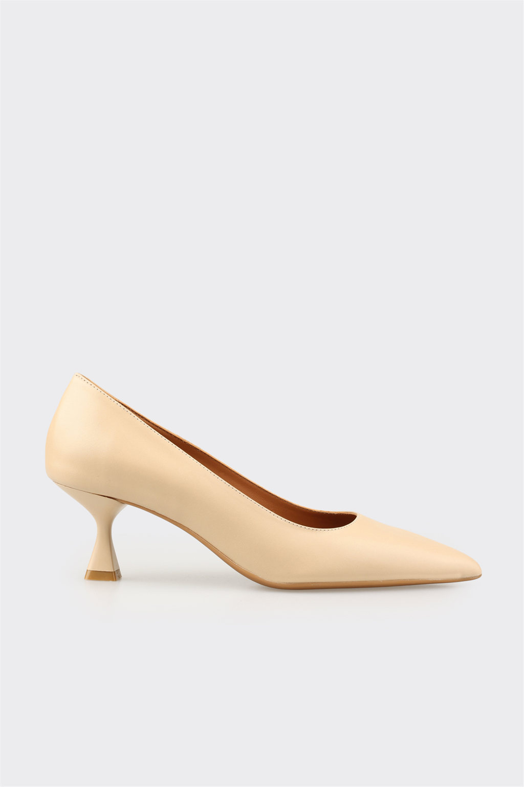 Natural Leather Women's Stiletto