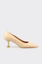 Natural Leather Women's Stiletto