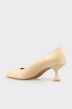 Natural Leather Women's Stiletto