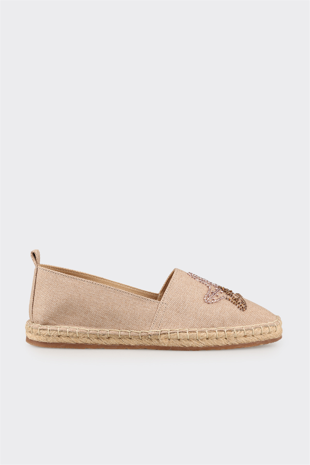 Natural Women's Flat Espadrille