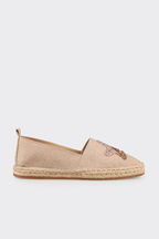 Natural Women's Flat Espadrille