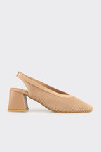 Natural Women's Heeled Shoe