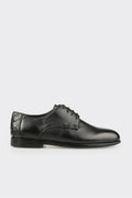 Black Leather Men's Classic Shoe