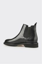 Black Leather Men's Classic Boot