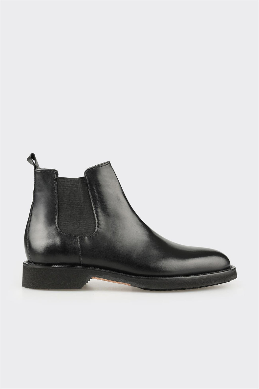Black Leather Men's Classic Boot