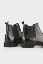 Black Leather Men's Classic Boot