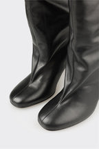 Black Leather Women's Tall Boot