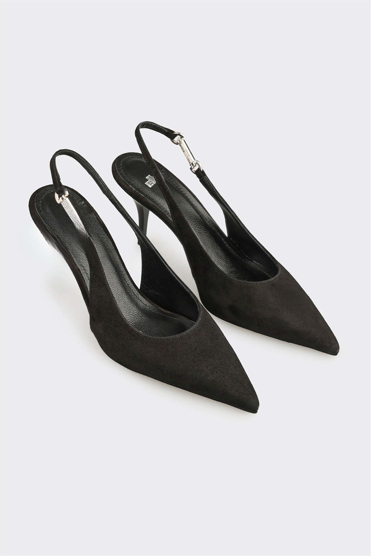 Black Leather Women's Classic Shoe