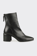 Black Leather Women's Classic Boot