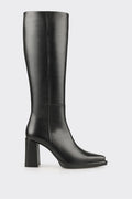 Black Leather Women's Heellu Tall Boot