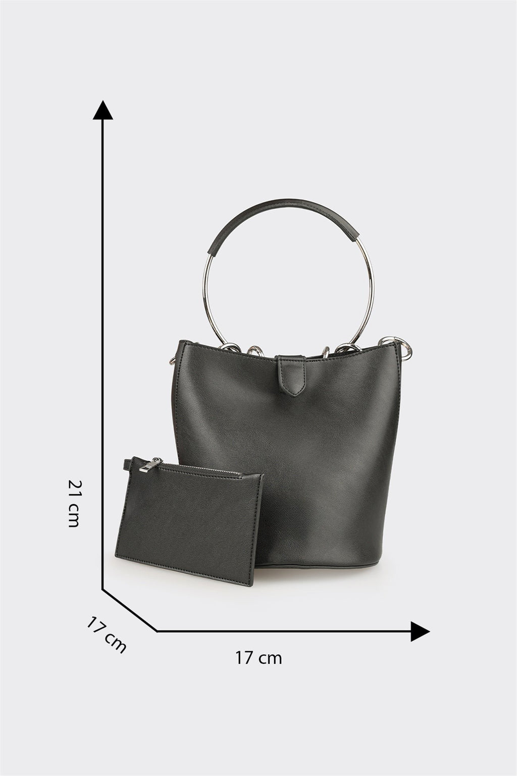 Black Women's Mini Handbag