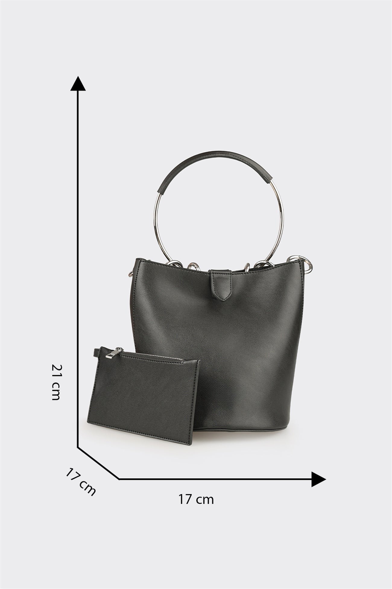 Black Women's Mini Handbag