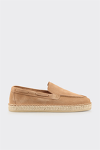 Tan Leather Men's Casual Shoe