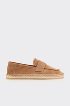 Tan Leather Men's Casual Shoe