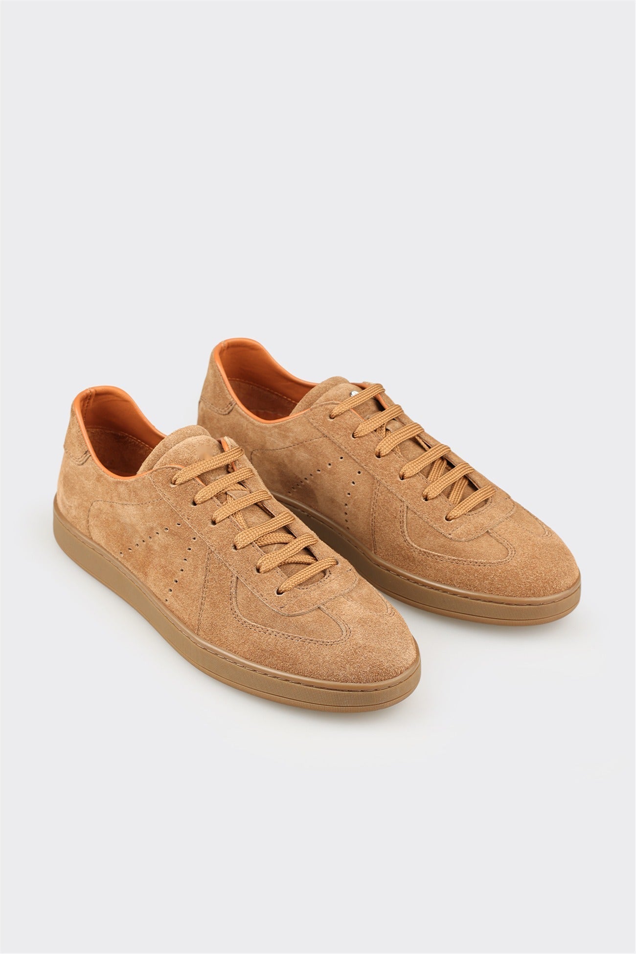 Tan Leather Men's Casual Shoe