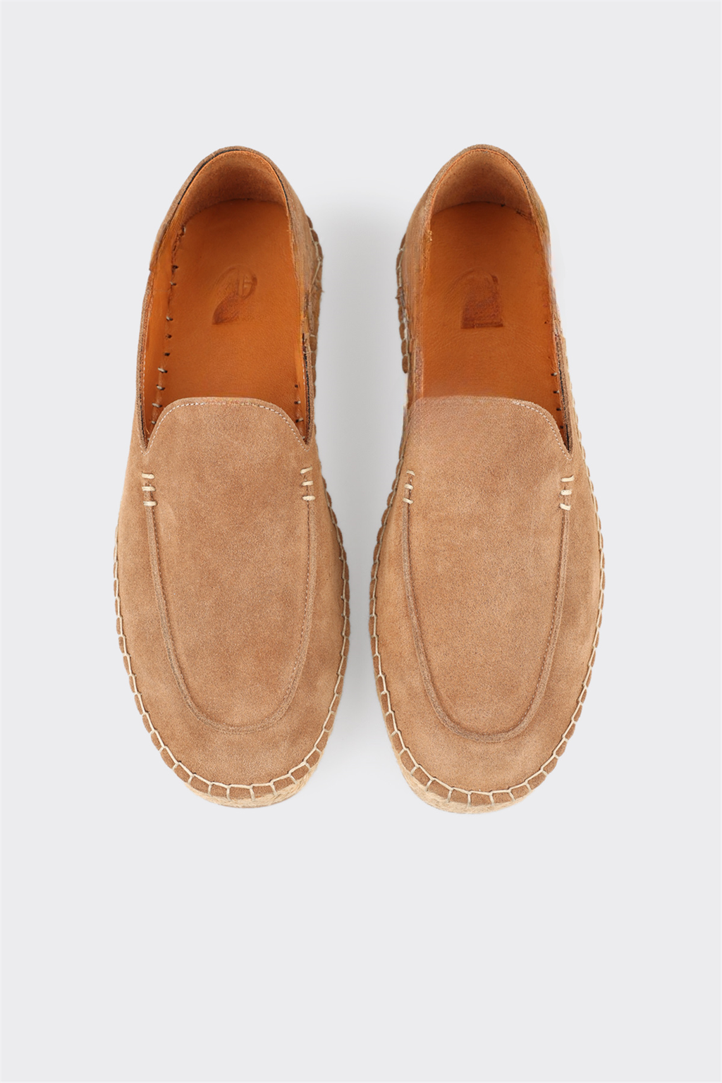 Tan Leather Men's Casual Shoe