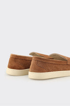 Tan Leather Men's Casual Shoe