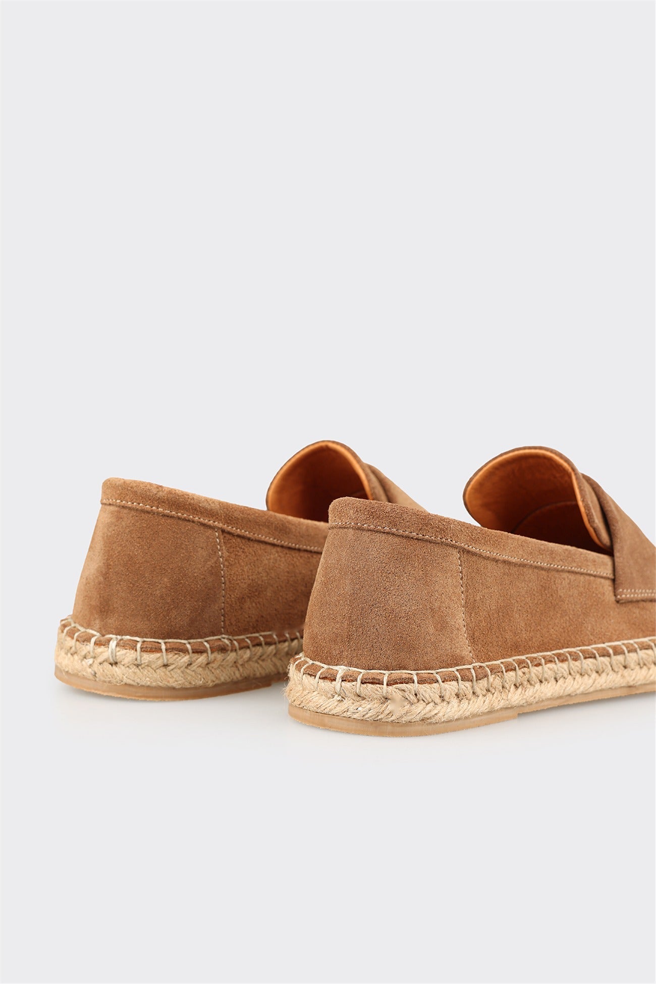 Tan Leather Men's Casual Shoe