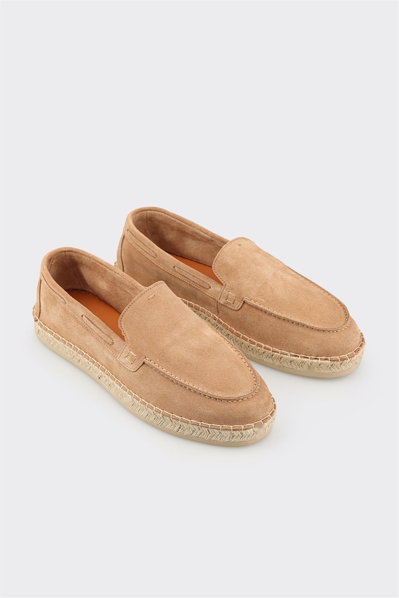 Tan Leather Men's Casual Shoe