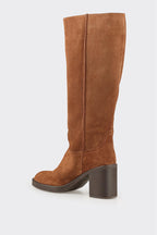 Tan Leather Women's Tall Boot